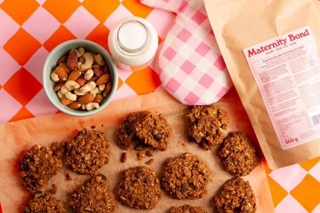 Ciastka dla kobiet w ciąży i mam karmiących