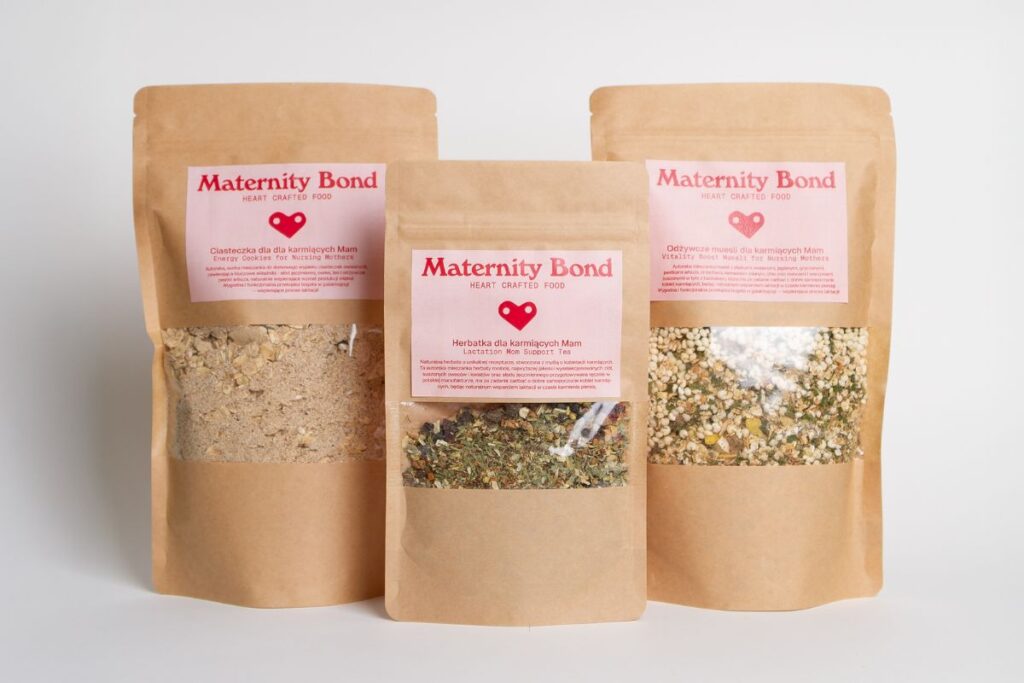 Maternity Bond - zdrowa żywność dla kobiety karmiącej